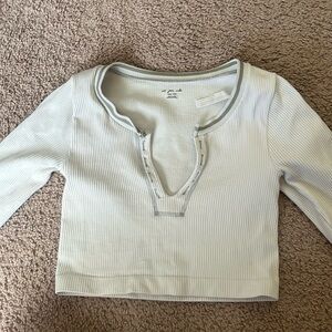 Out from under Go for Gold Seamless long sleeve top in white